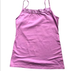Ann Taylor crop top (purple)
